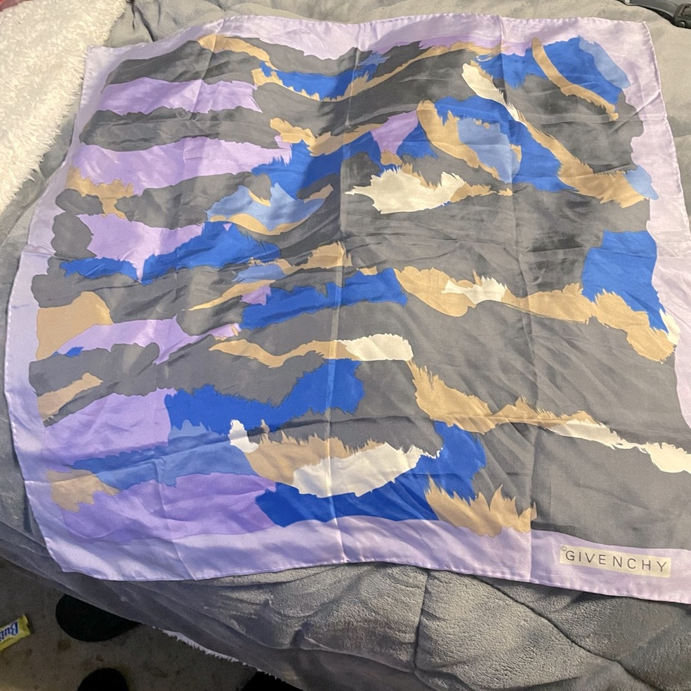 Givenchy silk scarf vintage